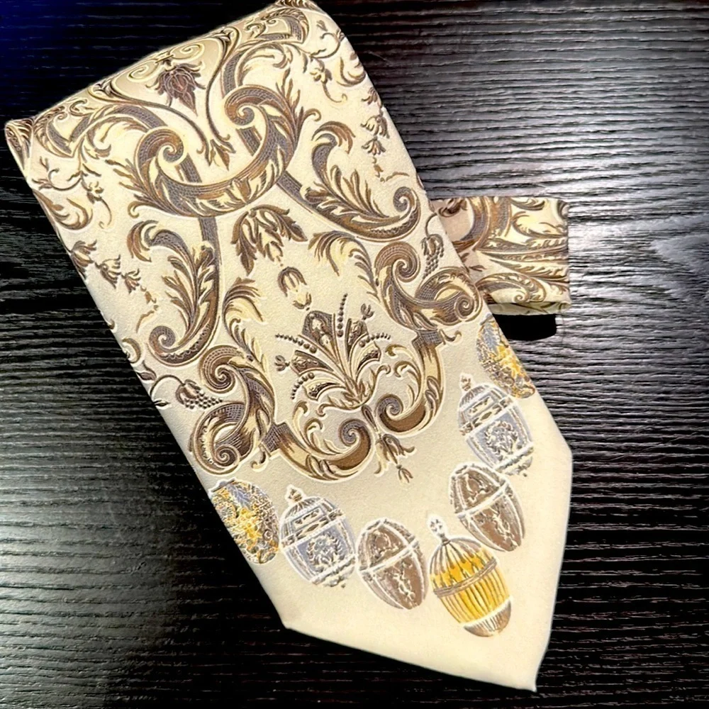 Gianfranco Ferre Silk Printed Tie
